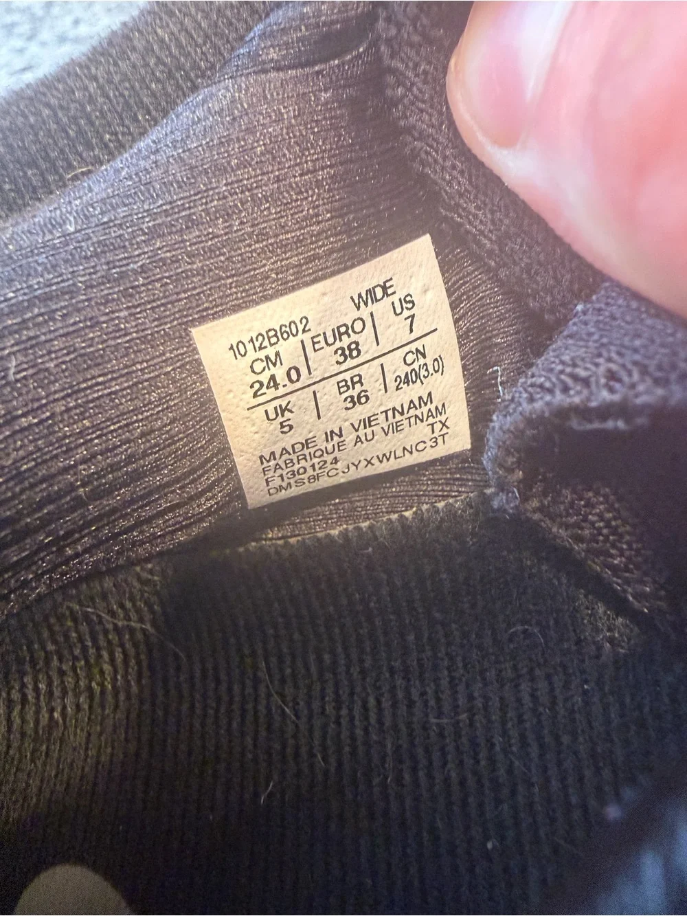 Asics smoke cleaned have